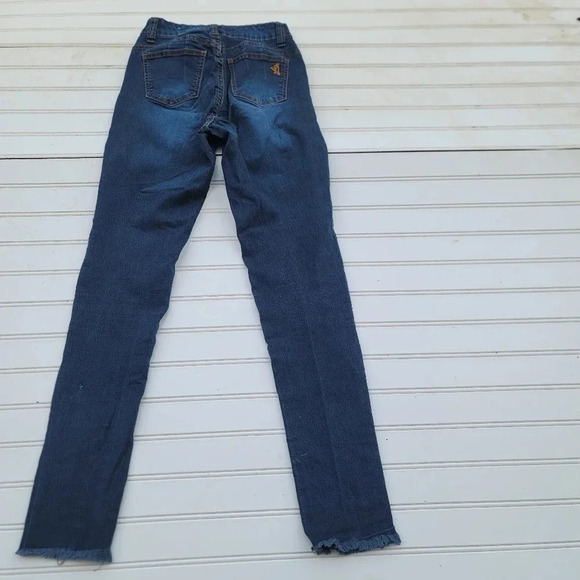 VIP Jeans High Waist Stretchy Women's Dark Blue Mid Rise Size 00 /21 - Picture 8 of 8